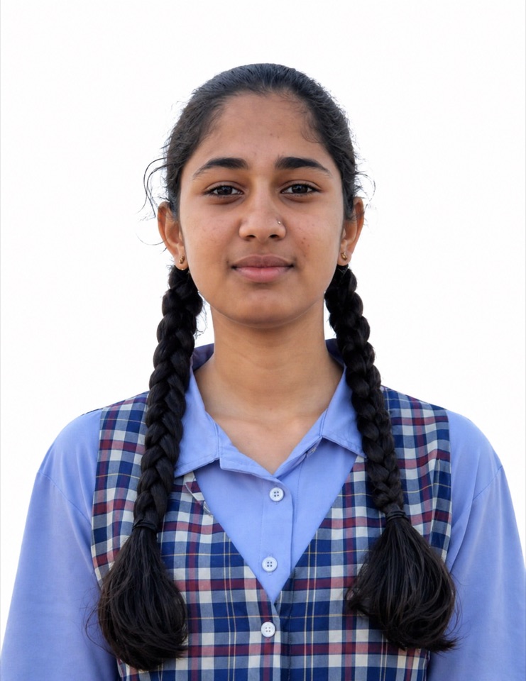Akshita Meena Class X (96.67%) RBSE Board 2025-26