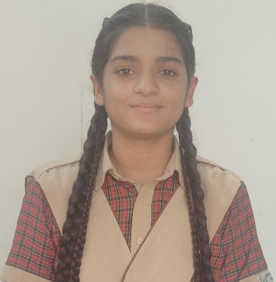 Pranita Rajpurohit Class XII (93.4%) RBSE Board 2025-26
