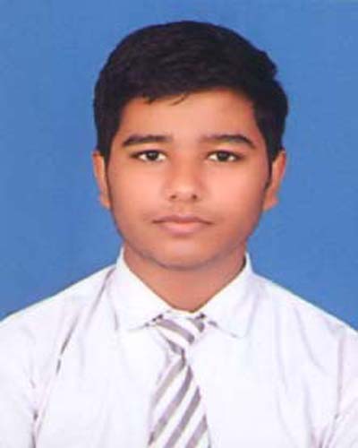 Rounak — XII — SCIENCE topper at HSS School, RBSE Board 2025-26 (81.20%)