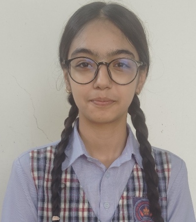 Sakshi Sharma Class XII (88%) RBSE Board 2025-26